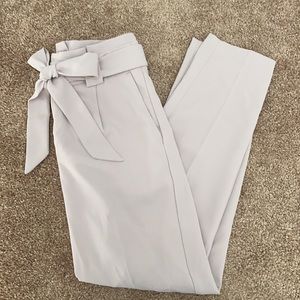 Express High Rise Paperbag Ankle Pant